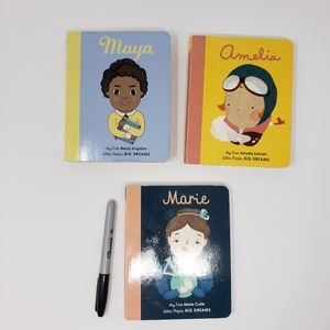 COPY - Little People, Big Dreams Series Board Book Bundle Montessori Friendly